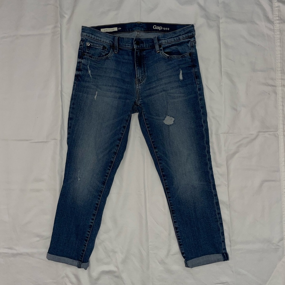 GAP girlfriend jeans